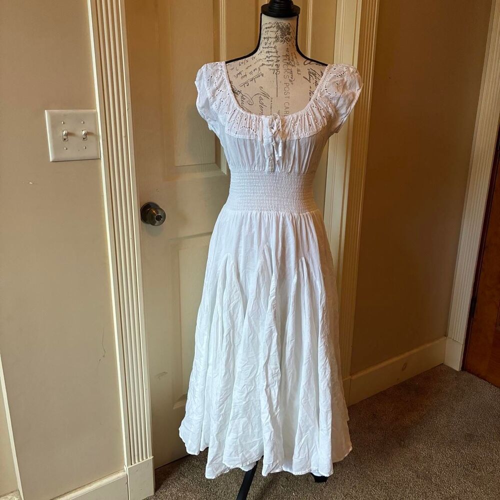 Grace-elements Women's White Dress